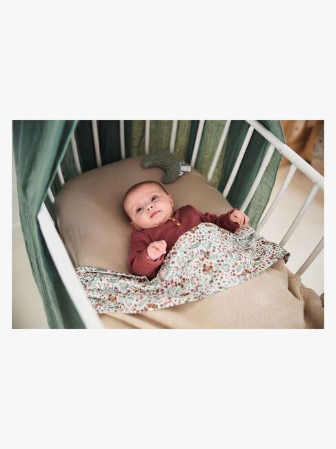 Jollein Stræklagen Bomuldsjersey 40x80cm, Nougat