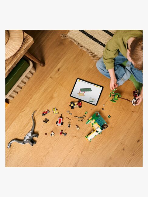 LEGO Jurassic World 76973 Sporingsmission: Raptor og titanosaurus