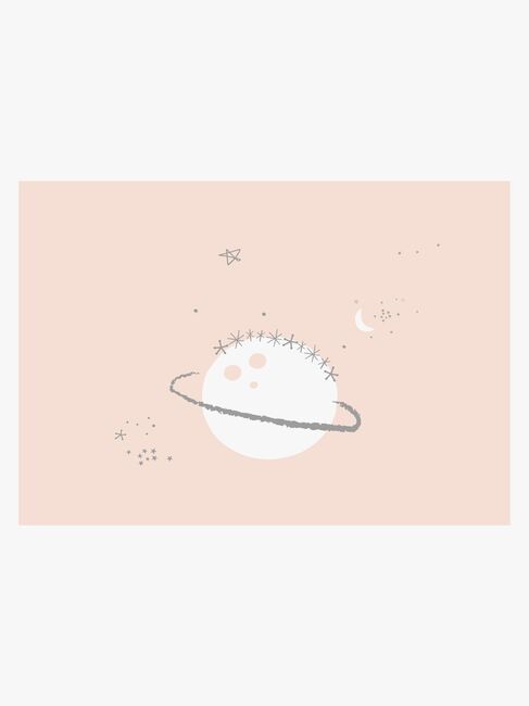 BimbiPirulos Casual Vægdekoration 4-Pak Univers, Lilla