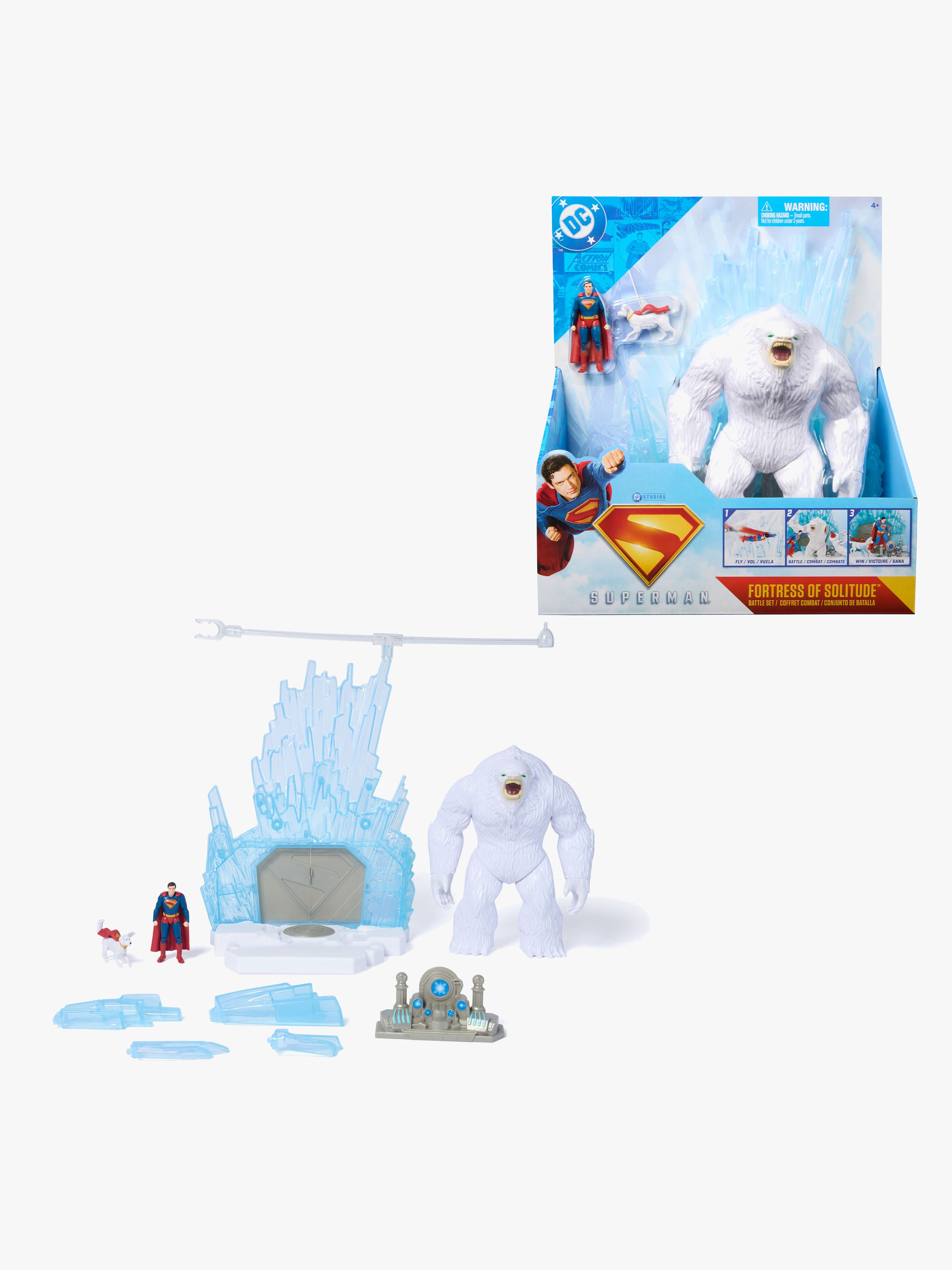 Superman Movie Fortress of Solitude Legesæt