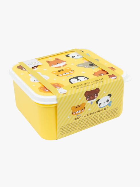 A Little Lovely Company Madkasse-sæt, Dyrevenner