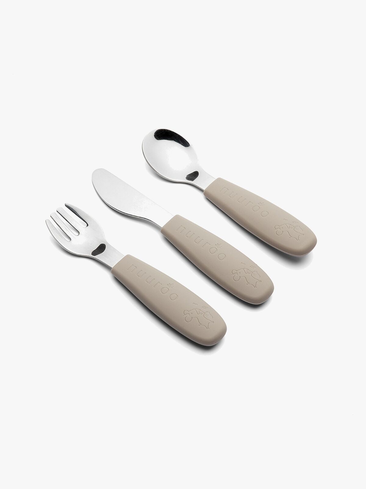 nuuroo Jana Bestiksæt 3-pak, Cobblestone