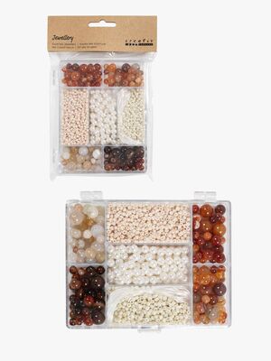 Creativ Company Perlesæt, Brun