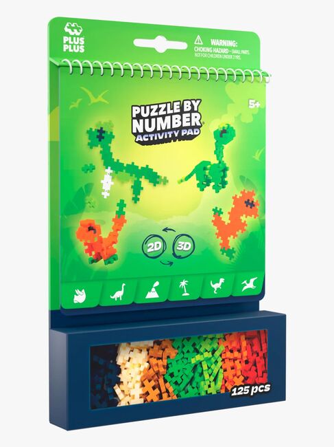 Plus-Plus Activity Pad Dino Byggesæt
