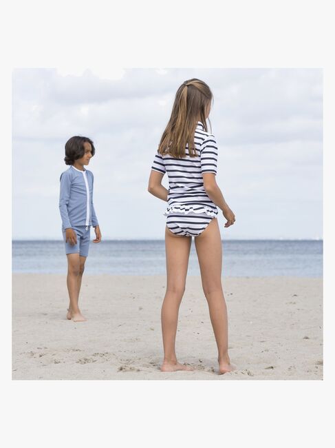 Petit Crabe Zoe Bikinitrusser 3-pak, Blå/Hvid