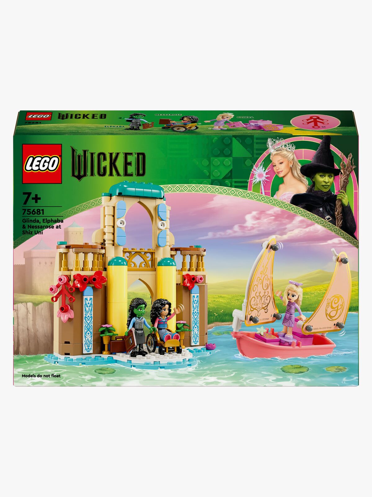 LEGO Wicked 75681 Glinda, Elphaba og Nessarose på Shiz-universitetet