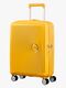 American Tourister Soundbox Spinner Rejsekuffert 35.5L, Golden Yellow