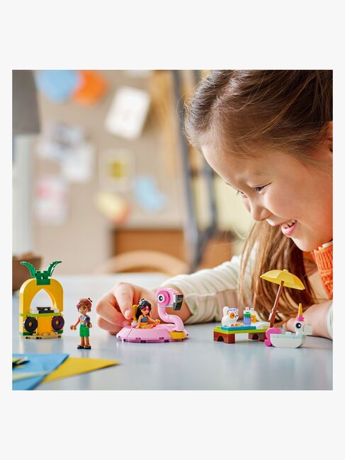 LEGO Friends 42658 Poolparty med enhjørning og flamingo