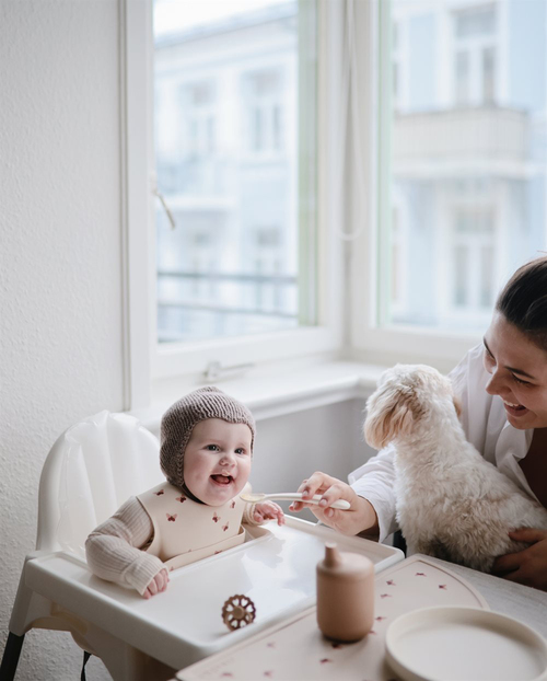 Mushie Dækkeserviet Silikone, Butterflies
