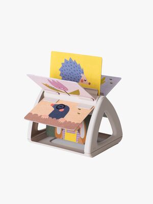 TAF Toys  Tummy Time Spinning Aktivitetslegetøj Bog