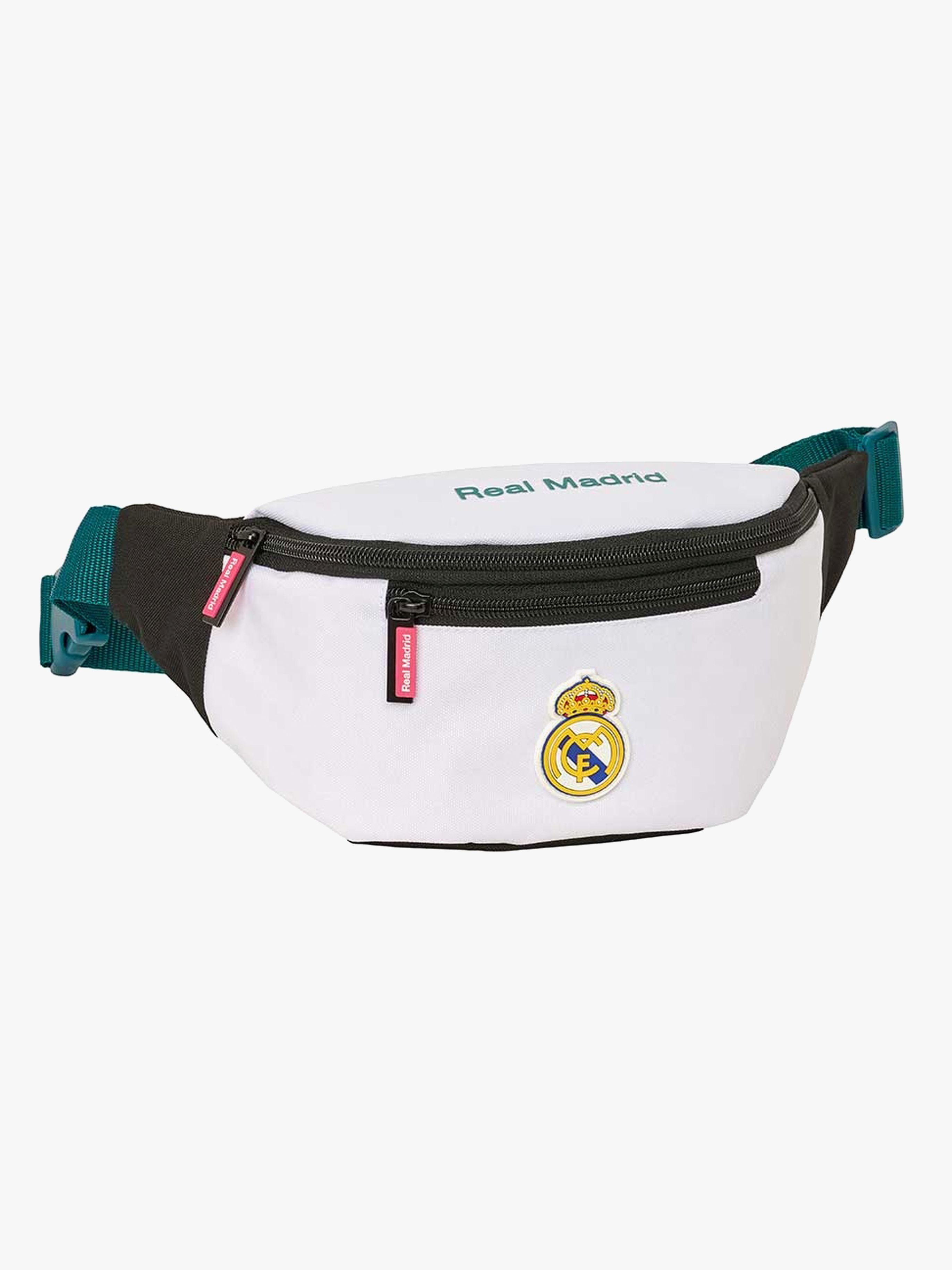 Real Madrid Bæltetaske, Hvid/Grøn