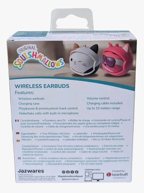 Squishmallows Høretelefoner In-Ear Trådløse Cam