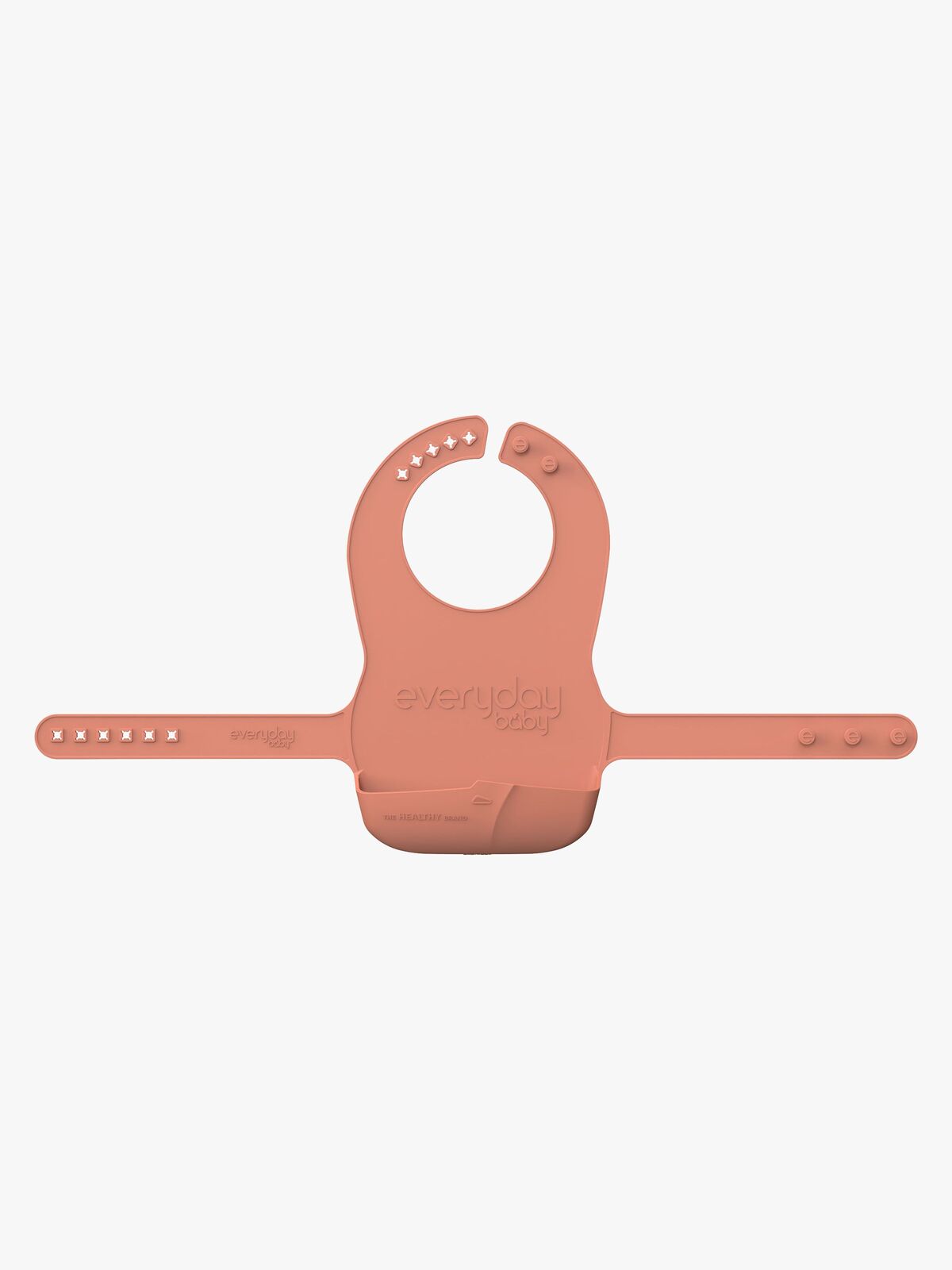 Everyday Baby Hagesmæk Silikone, Rød