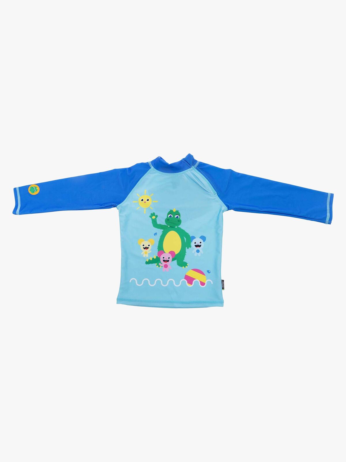 Swimpy Bolibompa UV-Trøje, Lyseblå/Mørkeblå