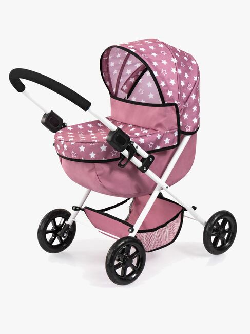 Bayer Design Cosy Sæt Dukkevogn, Pink