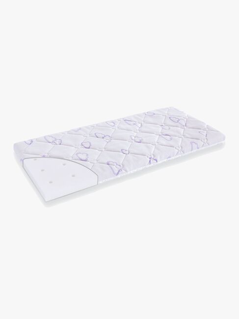 Träumeland Cradle Sleepy Madras 45x90, Hvid