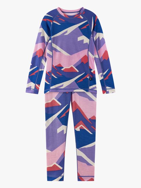 Reima Taitoa Skiundertøj Uldmix, Breezy Violet