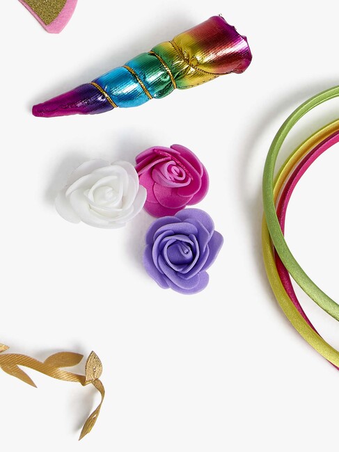 Fippla Diadem DIY-sæt Enhjørning 6 Stk.