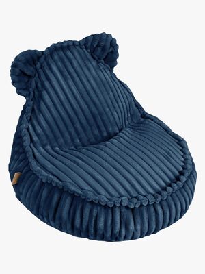 Meowbaby Churros Sækkestol Teddy, Midnight Blue