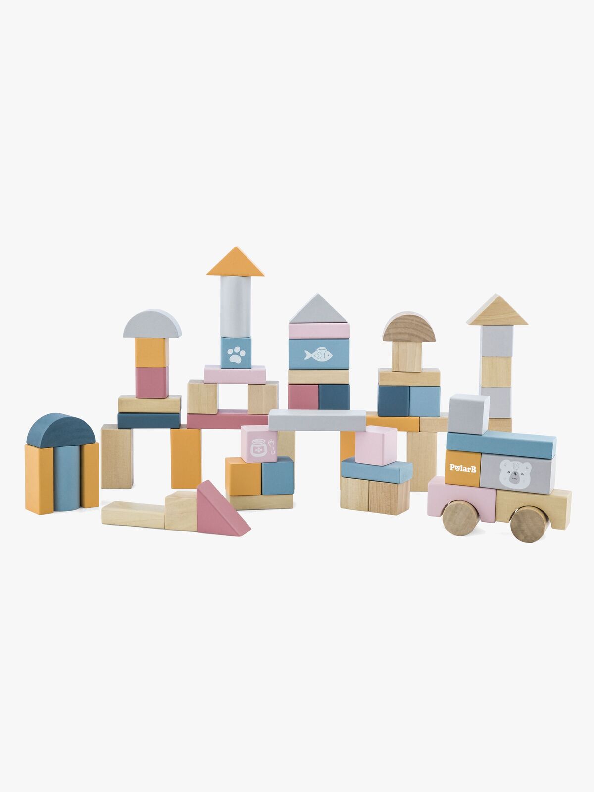 PolarB Træklodser 60 Dele