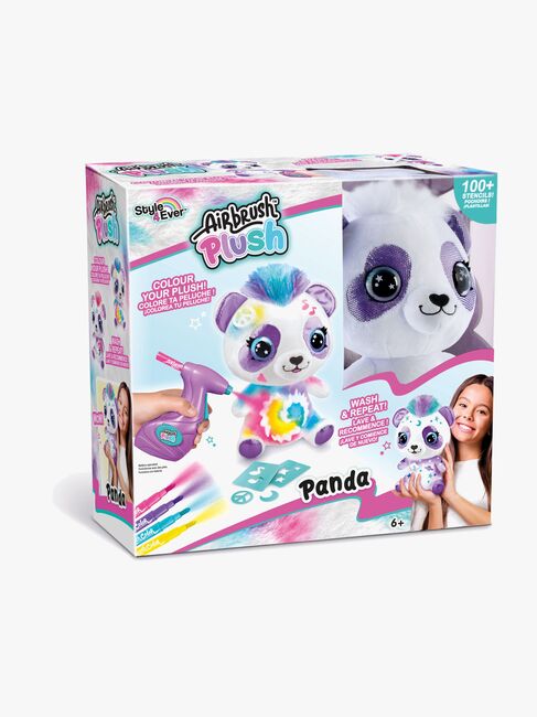 Airbrush Plush Bamse Panda 20 cm