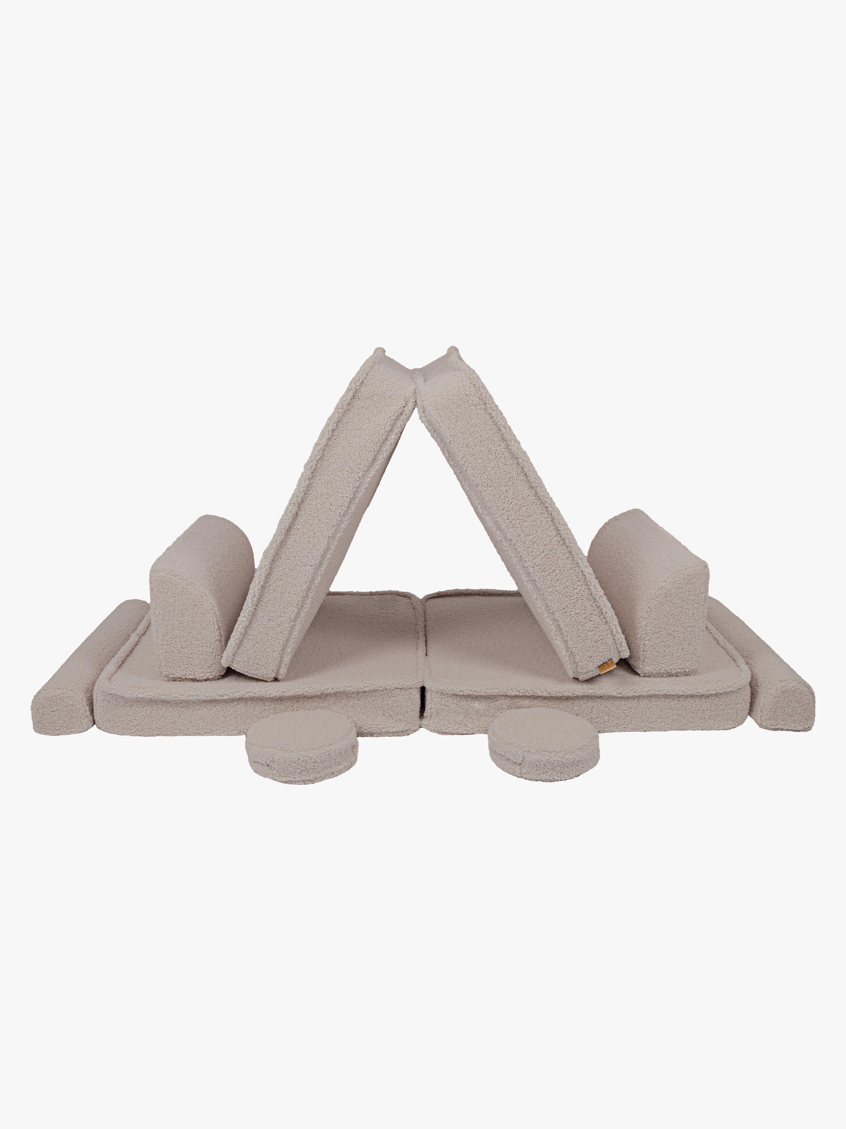 Meowbaby Play Bearly Premium Bygbar Sofa, Lysegrå, Børnemøbler, Indretning børneværelse