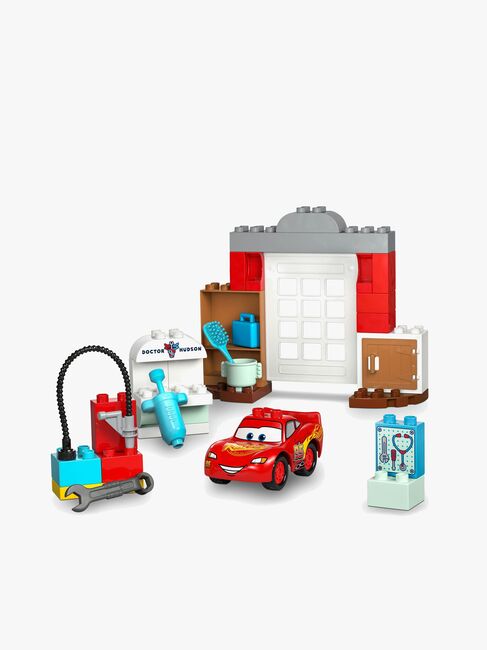 LEGO DUPLO Disney 10456 Lynet McQueens besøg i Docs værksted