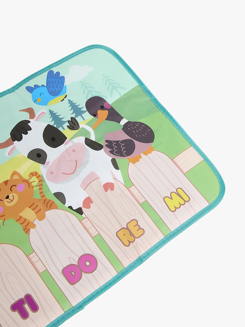 Cloudberry Castle Legetøj Klavertæppe Bondegårdsdyr 90x35 cm