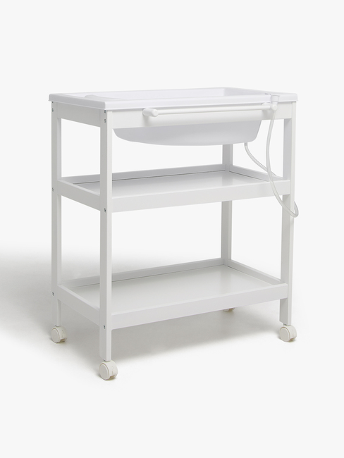 JLY Dreamed Puslebord med Badebalje, White