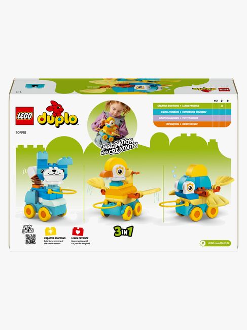 LEGO DUPLO Town 10448 3-i-1-dyr på hjul