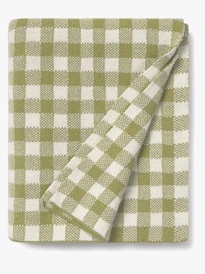 LorenaCanals Vichy Tæppe, Matcha