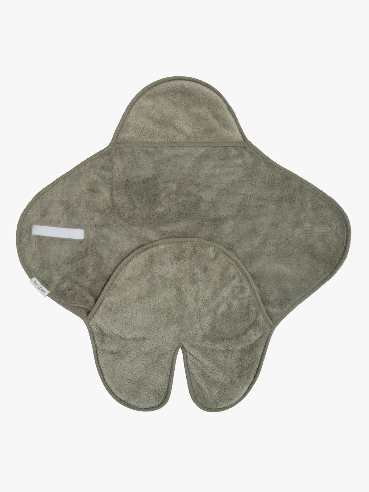 Baby's Only Hooded Baby Tæppe med Fødder Cozy, Urban Green