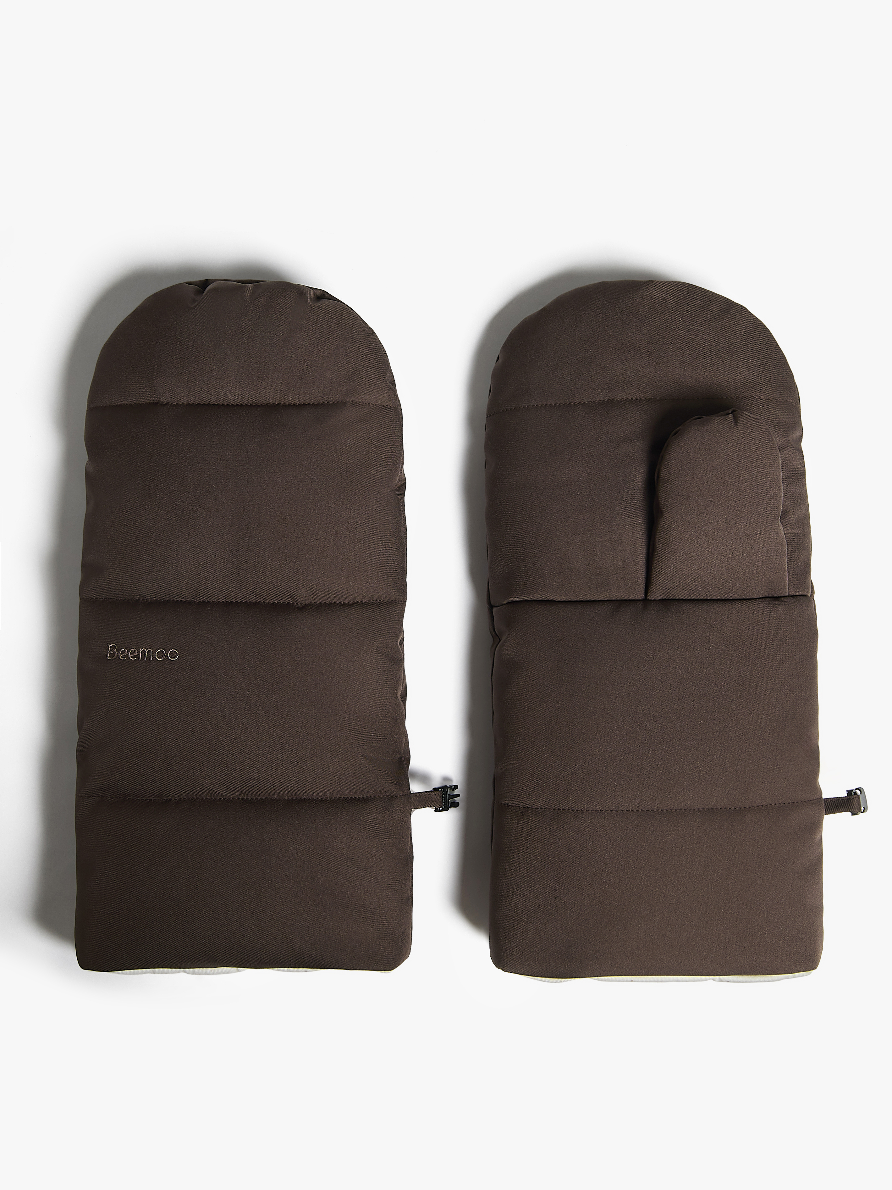 Beemoo Barnevognsvanter, Dark Brown/Acorn