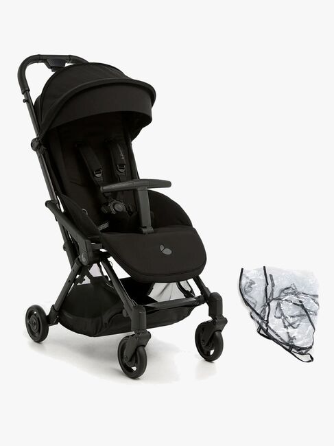 Beemoo Easy Fly Lux 4 Klapvogn inkl Regnslag, Jet Black