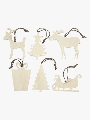 Creativ Company Kreasæt Julepynt 6-pak