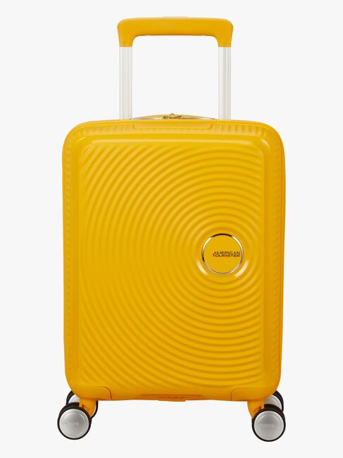 American Tourister Soundbox Mini Kuffert 22L, Golden Yellow