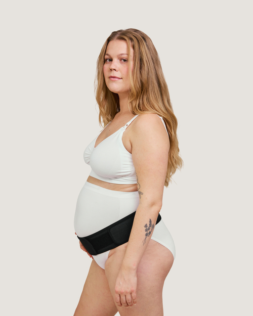 Carriwell Justerbart Graviditetsstøttebælte S/M, Sort