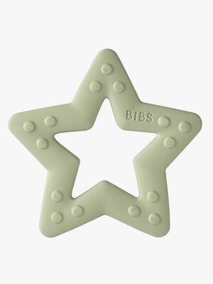 BIBS Baby Bitie Bidelegetøj Star,  Sage