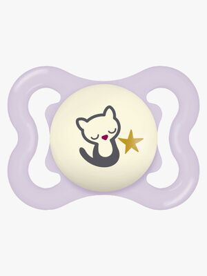 MAM Supreme Night Sut Silikone 0-6m, Pink