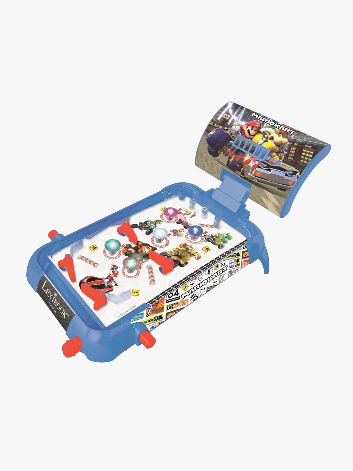 Nintendo Mario Kart Flipperspil Elektronisk med Lys og Lyd