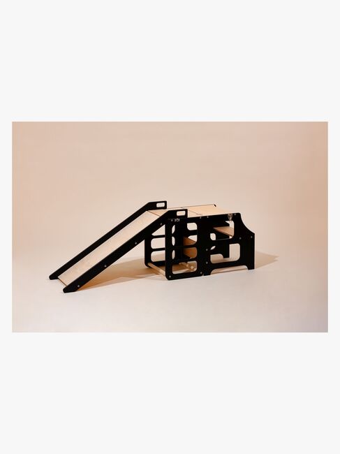 Duck Woodworks Rutsjebane til Sammenklappeligt Læringstårn, Sort