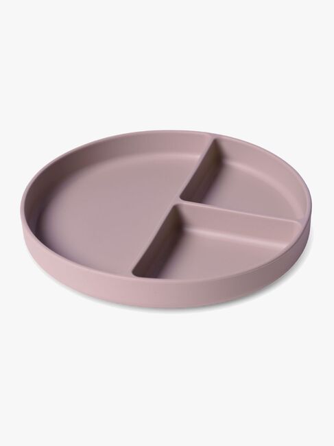nuuroo Mingo Opdelt Tallerken Silikone, Woodrose