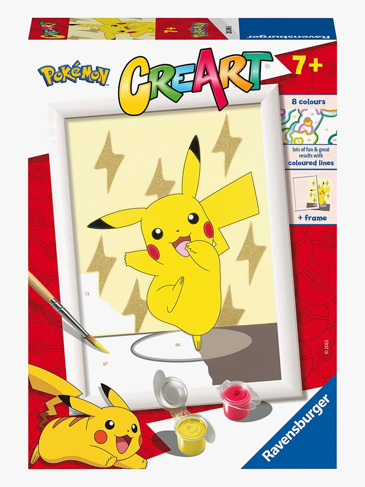 Ravensburger CreArt malesæt Pokémon