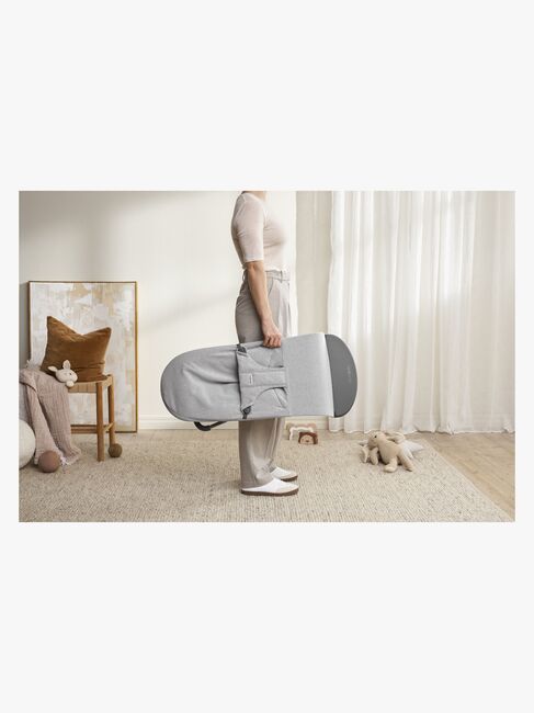 BabyBjörn Bliss Skråstol Woven, Light Grey Melange