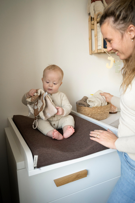 Baby's Only Meadow Puslepudebetræk Merinould, Taupe