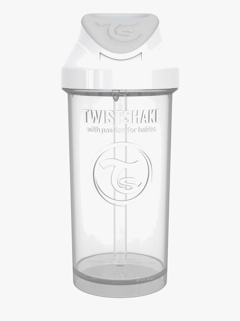 Sugerørskop 360ml, Hvid