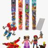 Plus-Plus Byggesæt med Bundplade & Tube Seje Figurer 4x100 Dele