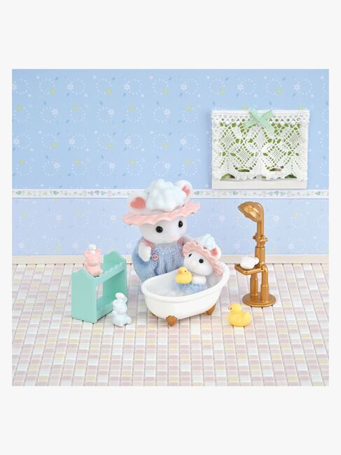 Sylvanian Families Figursæt Mus med Badesæt