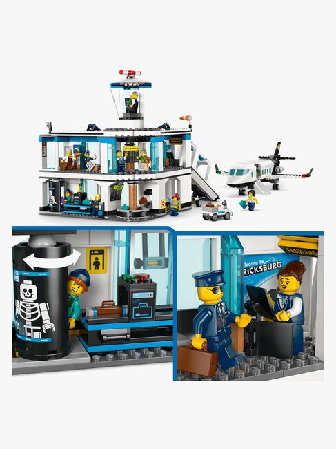 LEGO City 60502 Lufthavn med fly