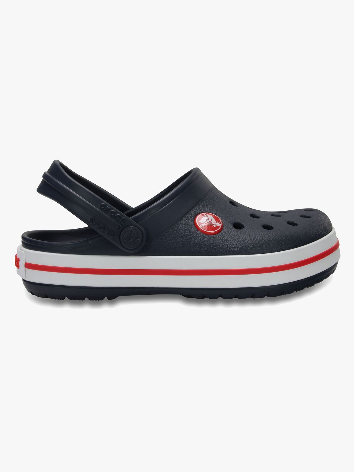Crocs Classic Sko, Navy/Red
